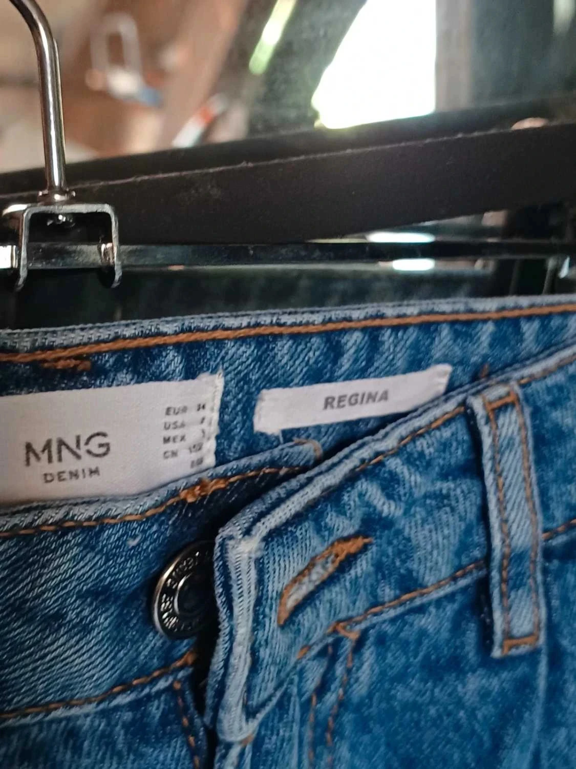 Jeans solto Regina Mango 34 – photo 3